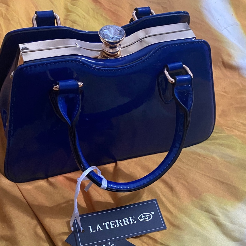 Blue Handbag